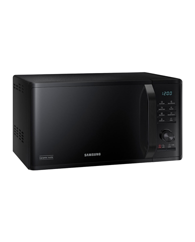 SAMSUNG MICROONDAS 23LT S/GRILL 800W PRETO #5 - MS23K3515AKEC SAMSUNG MICROONDAS 23LT S/GRILL 800W PRETO #5 - MS23K3515AKEC