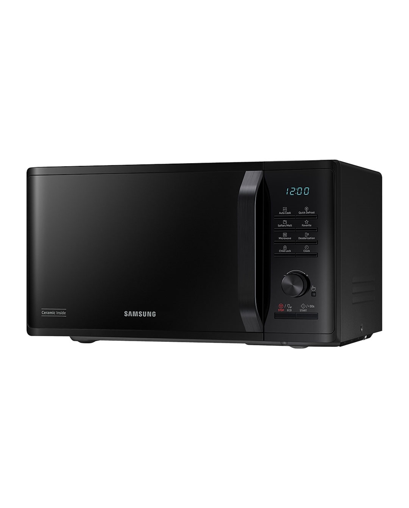 SAMSUNG MICROONDAS 23LT S/GRILL 800W PRETO #6 - MS23K3515AKEC