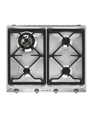 SMEG PLACA GAS 60CM INOX - SR964XGH