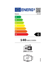 HISENSE ULED 55" UHD 4K SMARTTV 4HDMI 2USB E #1 - 55U7Q