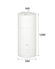 LG BOMBA CALOR 100LT CONSTANT SPEED ROTARY 540x1280x565MM #1 - WH10ESF0