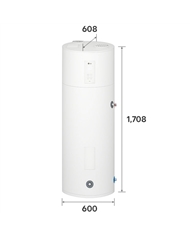 LG BOMBA CALOR 200LT CONSTANT SPEED ROTARY 600x1708x608MM #1 - WH20ESF0