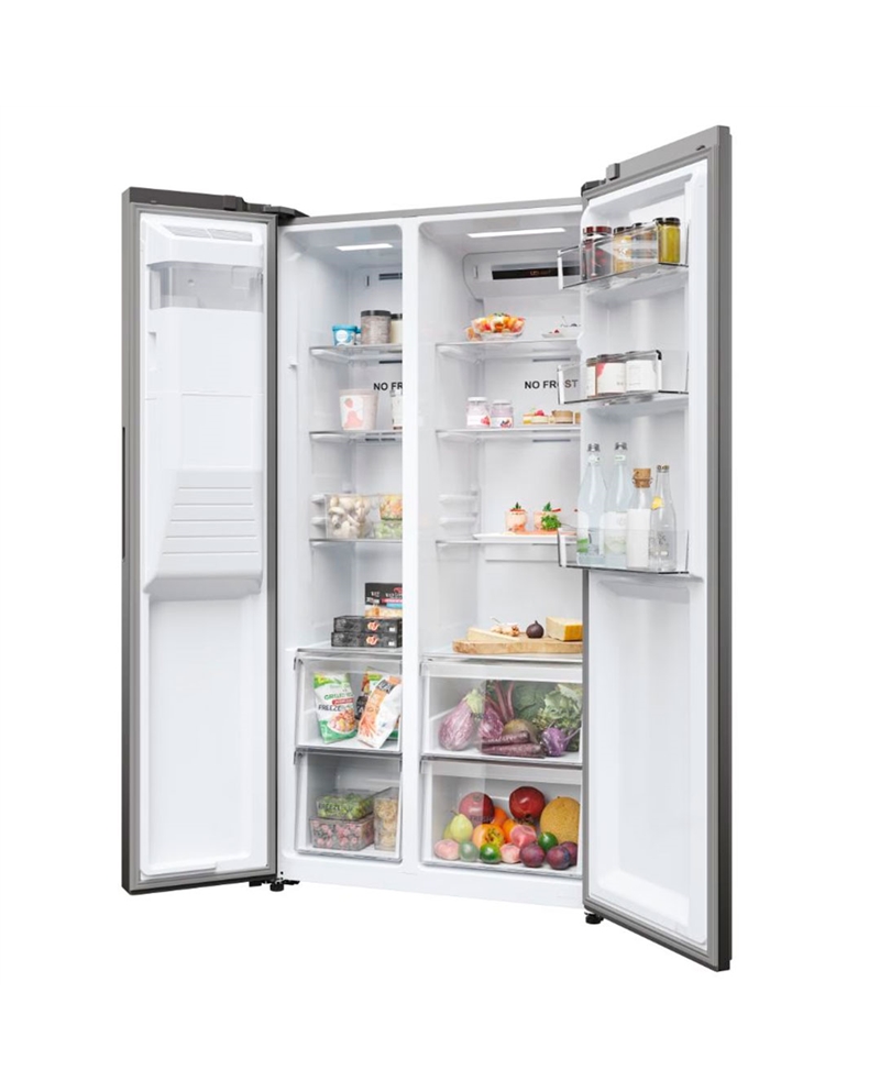 HAIER SIDE BY SIDE 1775X908X659MT NF 511LT INOX D #9 - HSR5918DIMP HAIER SIDE BY SIDE 1775X908X659MT NF 511LT INOX D #9 - HSR5918DIMP