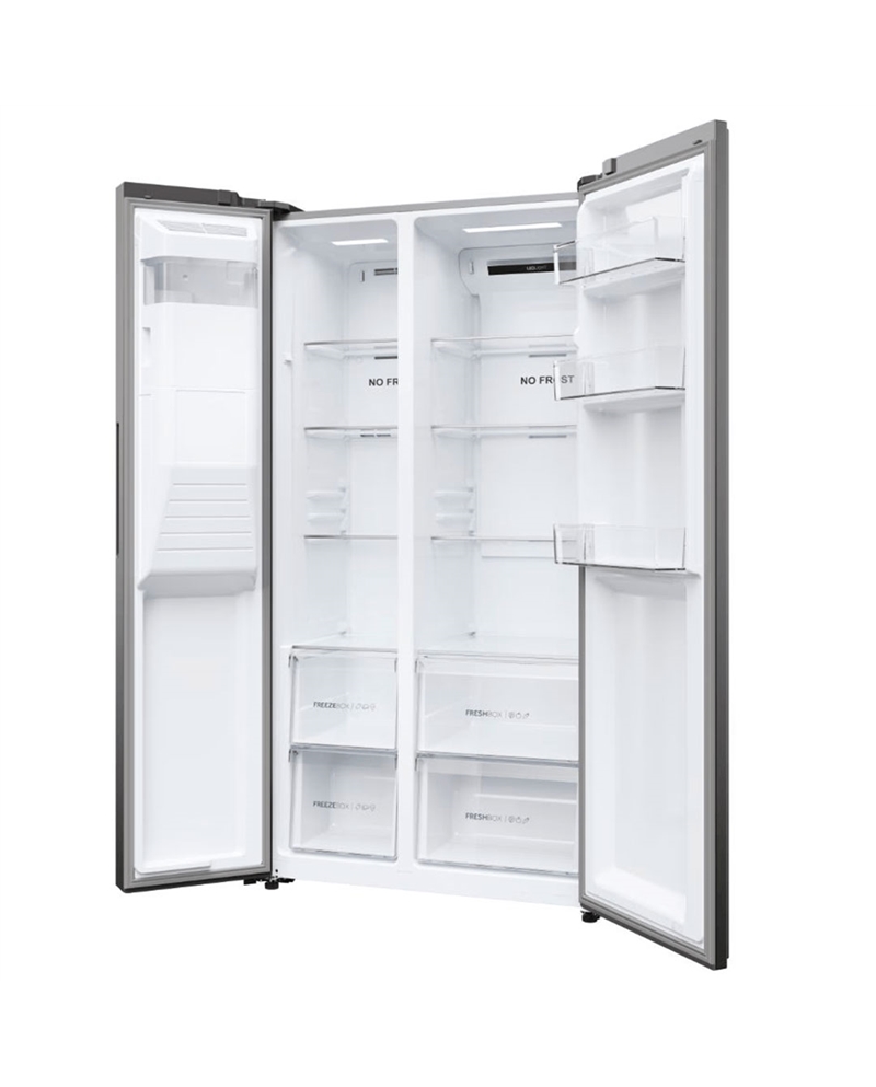 HAIER SIDE BY SIDE 1775X908X659MT NF 511LT INOX D #10 - HSR5918DIMP HAIER SIDE BY SIDE 1775X908X659MT NF 511LT INOX D #10 - HSR5918DIMP