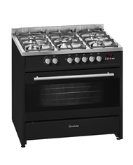 MEIRELES FOGAO 5G 90CM FORNO ELETRICO MULTIF. VENTILADO A - E911BL