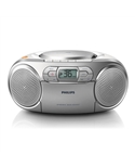 PHILIPS RADIO PORTATIL CD CD-R CD-RW FM LEITOR CASSETE CINZA - AZ127 PHILIPS RADIO PORTATIL CD CD-R CD-RW FM LEITOR CASSETE CINZA - AZ127