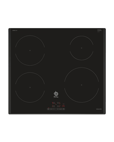 BALAY PLACA INDUÇAO 4 ZONAS 60CM BISELADO - 3EB961LR BALAY PLACA INDUÇAO 4 ZONAS 60CM BISELADO - 3EB961LR