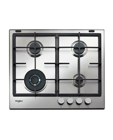 WHIRLPOOL PLACA 4GAS 60CM 4 QUEIMADORES - GMAL6244IXL WHIRLPOOL PLACA 4GAS 60CM 4 QUEIMADORES - GMAL6244IXL