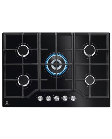 ELECTROLUX PLACA CRISTALGAS 5G 75CM - KGG75362K ELECTROLUX PLACA CRISTALGAS 5G 75CM - KGG75362K