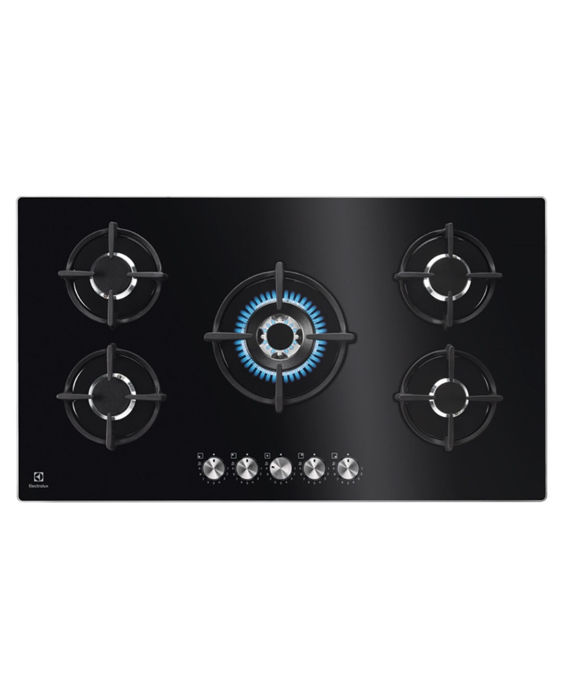 ELECTROLUX PLACA CRISTALGAS 5G 75CM - KGG95372K