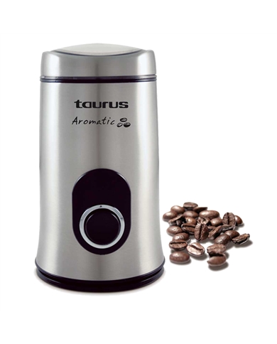 TAURUS MOINHO DE CAFE 150W 50GR DEPOSITO PARA CAFE - AROMATIC TAURUS MOINHO DE CAFE 150W 50GR DEPOSITO PARA CAFE - AROMATIC