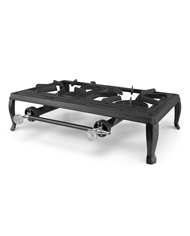 ORBEGOZO FOGAREIRO GAS 2 QUEIMADORES 7000W USO EXTERIOR - FO6200