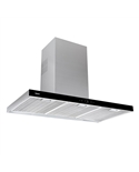 TEKA CHAMINE DE PAREDE 90CM INOX/PRETO A+ - DLH986T