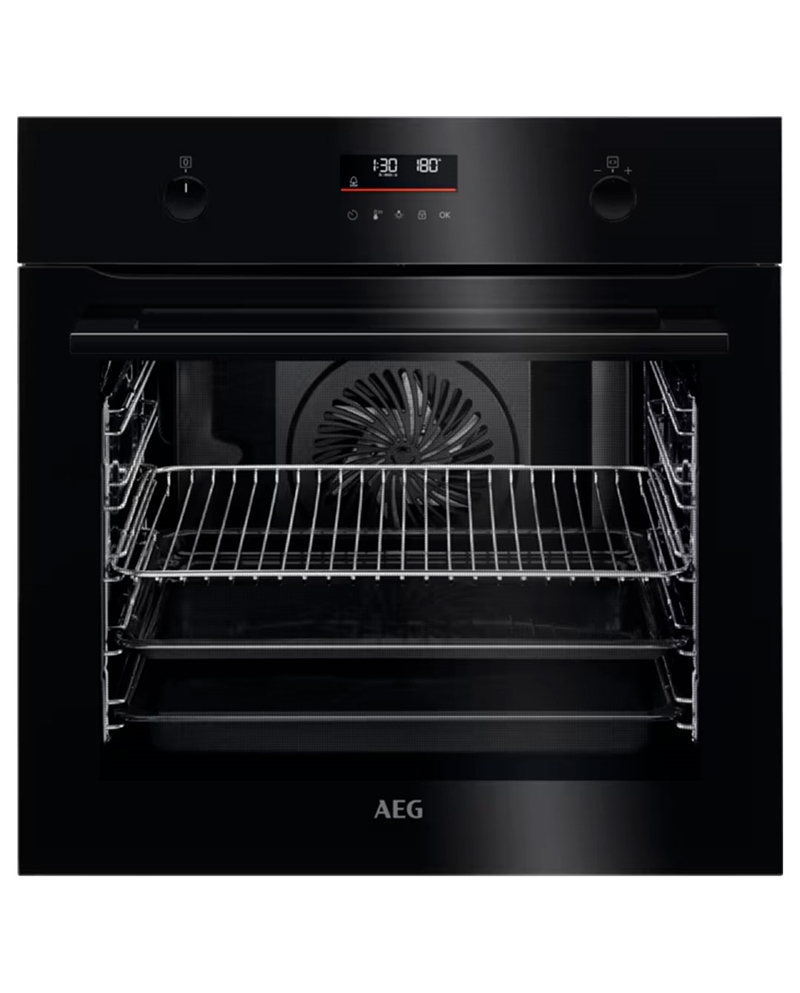 AEG FORNO MULTIFUNÇOES 71LT PIROLITICO PRETO A+ - BPK535060B