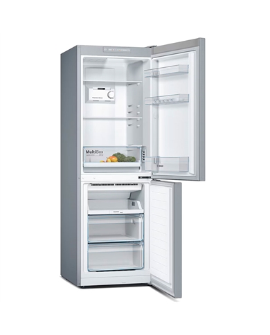 BOSCH COMBINADO 1760x600x660MT NF 282LT PORTAS INOX E #1 - KGN33NLEB BOSCH COMBINADO 1760x600x660MT NF 282LT PORTAS INOX E #1 - KGN33NLEB