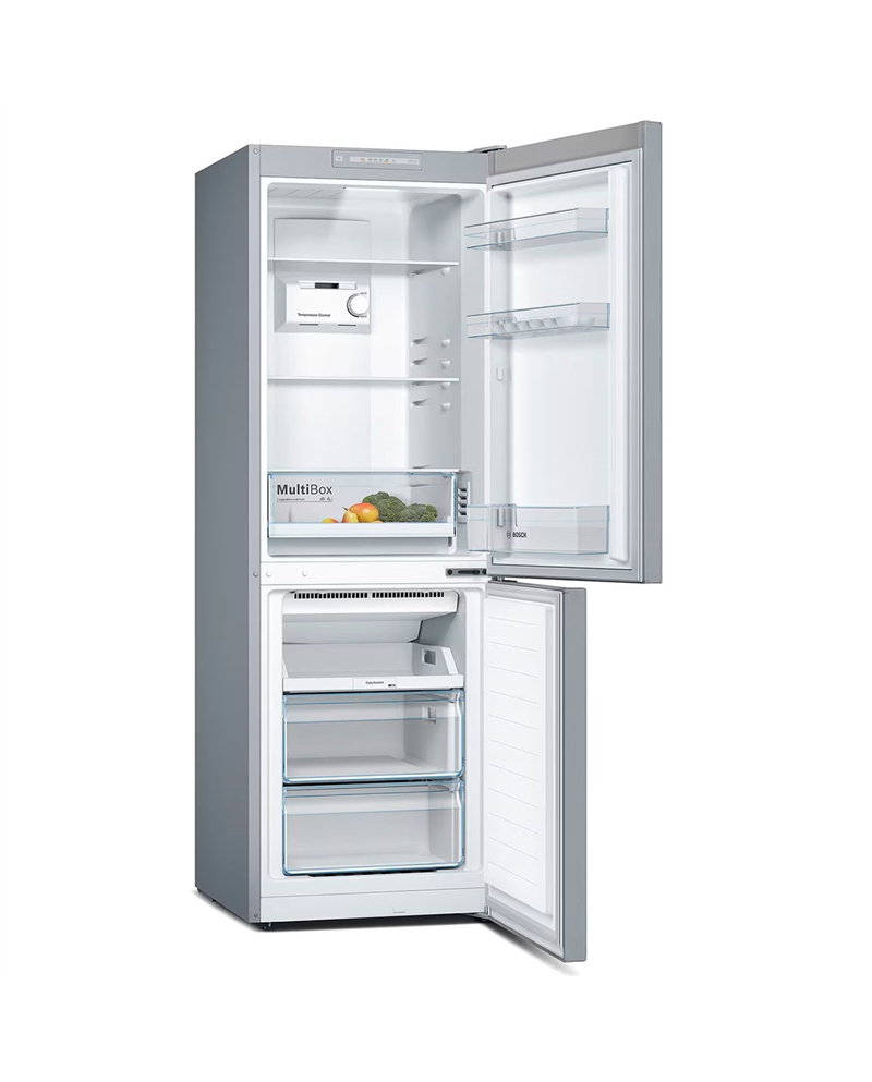 BOSCH COMBINADO 1760x600x660MT NF 282LT PORTAS INOX E #1 - KGN33NLEB