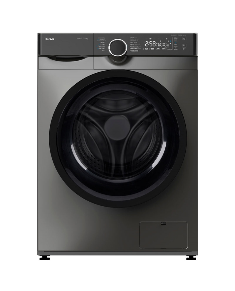 TEKA MAQUINA ROUPA 9KG 1400RT SILVER A - WMK70940DSS