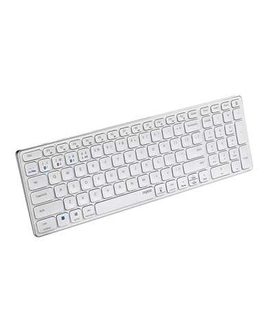 RAPOO TECLADO S/FIO E9700M MULTI MODE BRANCO #1 - 215927 RAPOO TECLADO S/FIO E9700M MULTI MODE BRANCO #1 - 215927