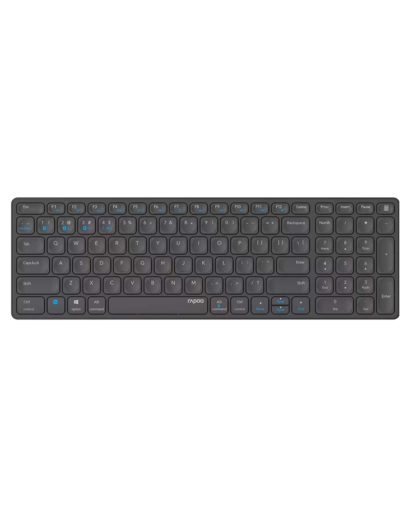 RAPOO TECLADO S/FIO E9700M MULTI MODE PRETO - 215926