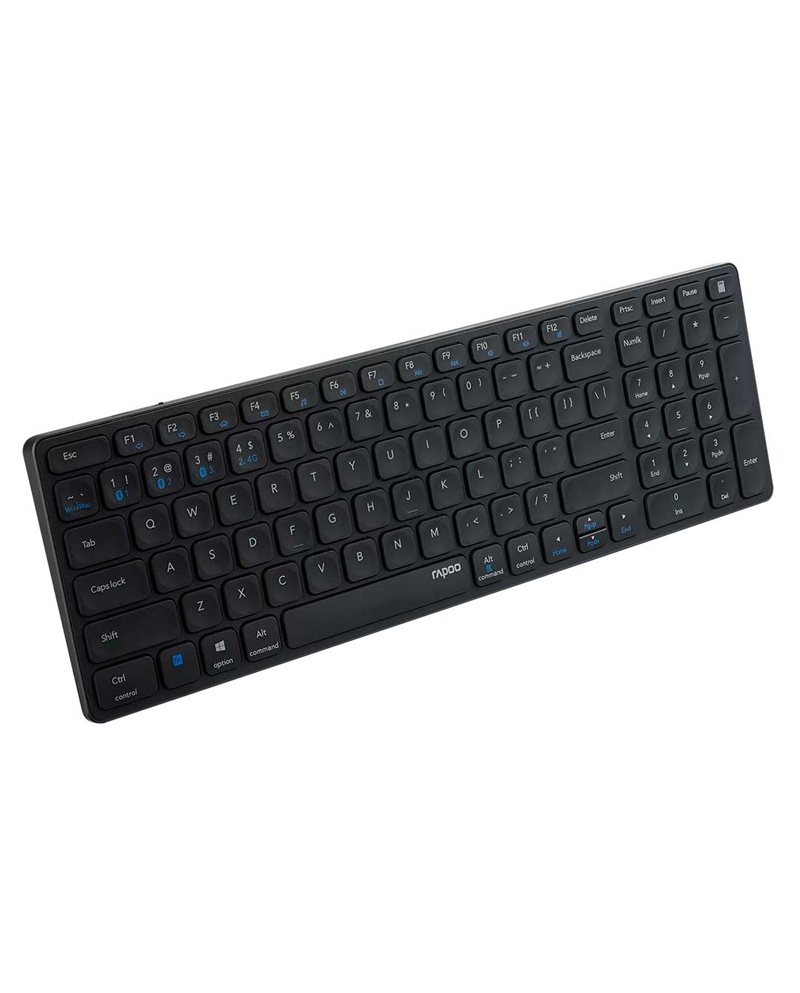 RAPOO TECLADO S/FIO E9700M MULTI MODE PRETO - 215926