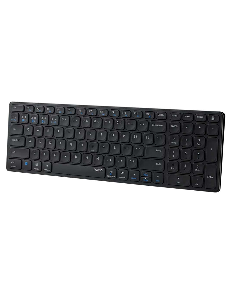 RAPOO TECLADO S/FIO E9700M MULTI MODE PRETO #1 - 215926