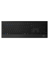 RAPOO TECLADO S/FIO E9500M MULTI MODE ULTRA SLIM PRETO - 192493