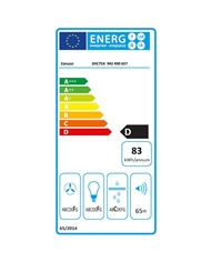 ZANUSSI CHAMINE PAREDE 70CM 380M3/H INOX D - ZHC75X