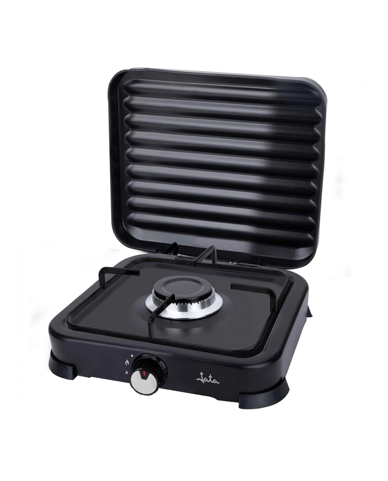 JATA FOGAREIRO GAS 1 QUEIMADOR C/TAMPA PRETO - JECG2721