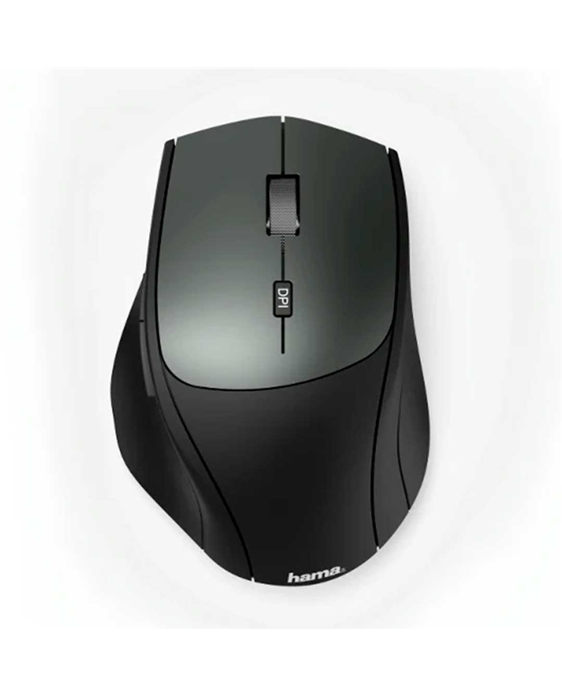 HAMA RATO S/ FIO MW600 6 BOTOES PRETO #1 - 182616