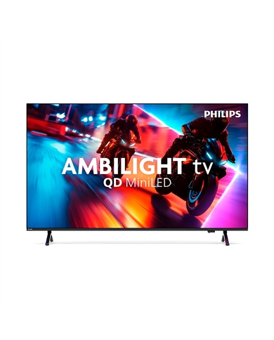 PHILIPS QLED MINILED 55" 4K UHD SMARTTV AMBILIGHT 4HDMI F - 55MLED920 PHILIPS QLED MINILED 55" 4K UHD SMARTTV AMBILIGHT 4HDMI F - 55MLED920
