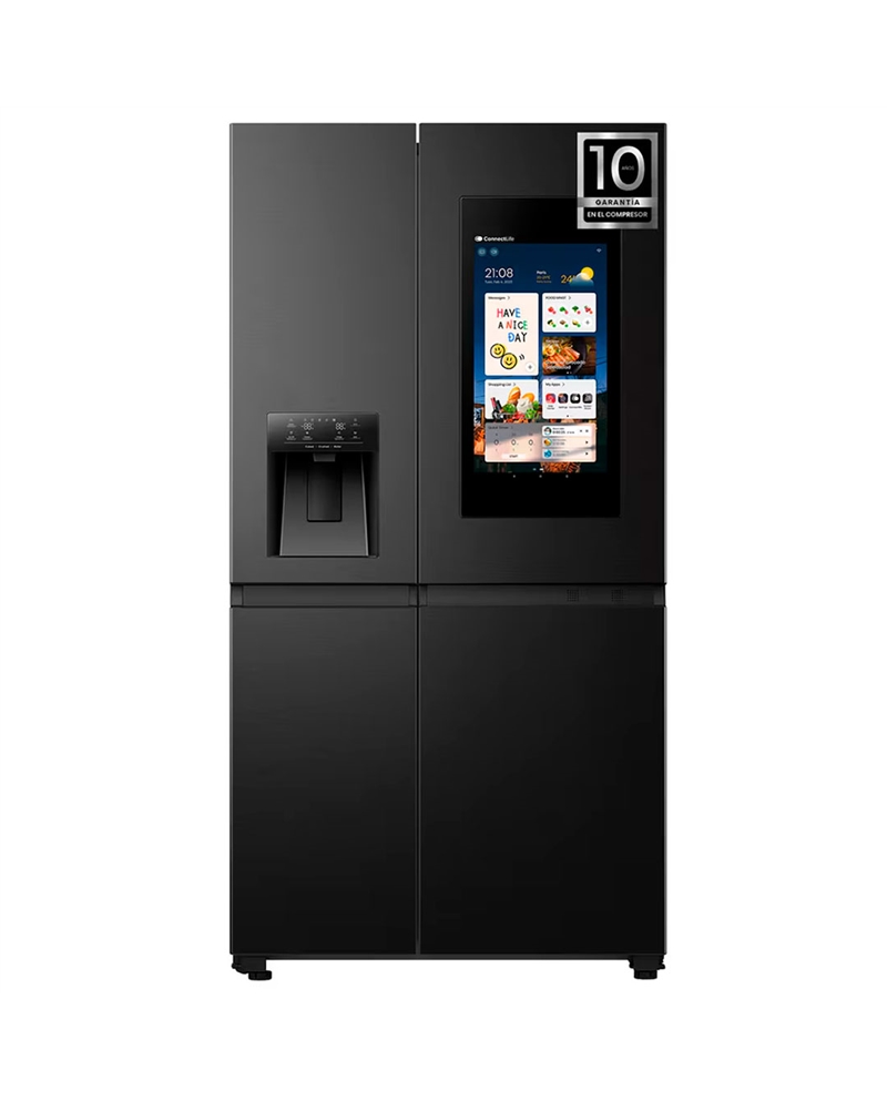 HISENSE SIDE BY SIDE 1795X910X730MT 614LT NF DA PRETO E #2 - RS9P628GPFE