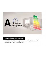 SAMSUNG MAQUINA ROUPA 8KG VAPOR A