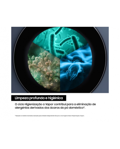 SAMSUNG MAQUINA ROUPA 8KG VAPOR A