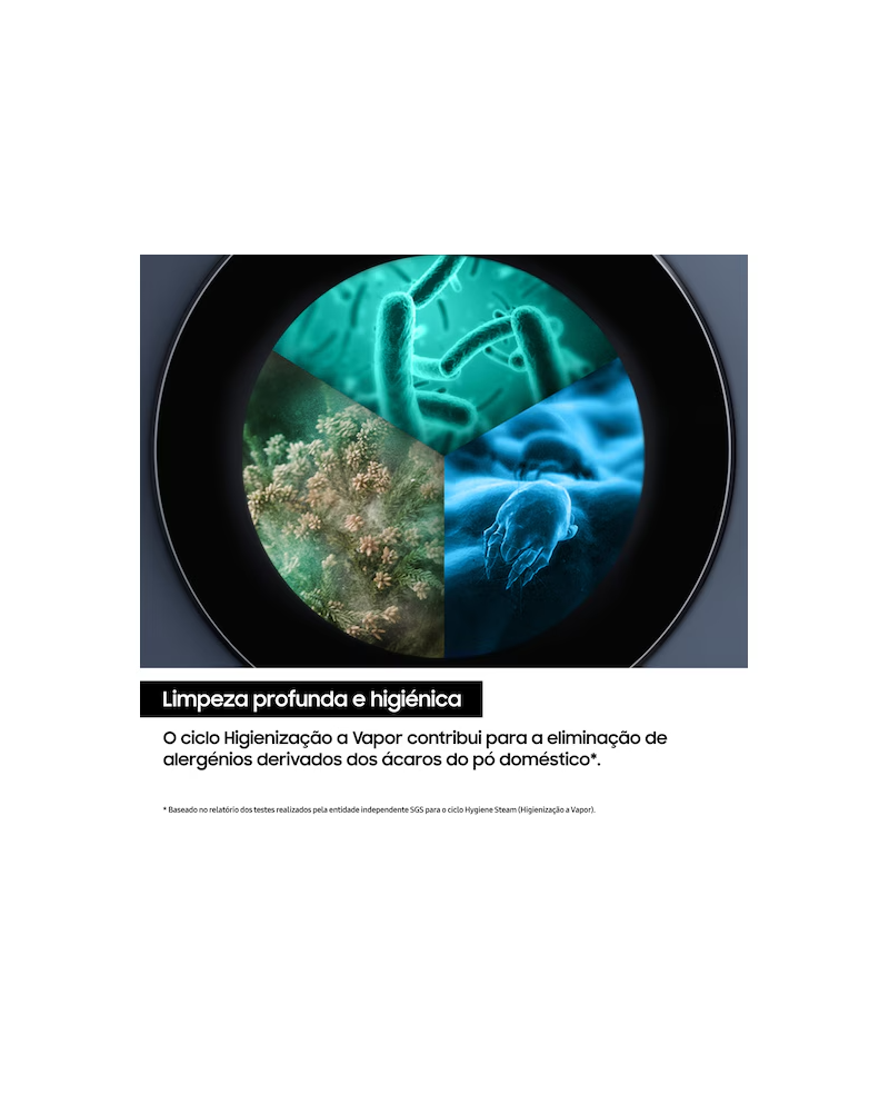 SAMSUNG MAQUINA ROUPA 8KG VAPOR A