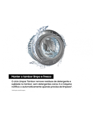SAMSUNG MAQUINA ROUPA 8KG VAPOR A