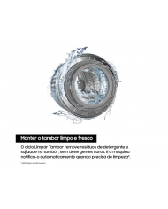 SAMSUNG MAQUINA ROUPA 8KG VAPOR A