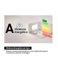 SAMSUNG MAQUINA ROUPA 8KG VAPOR A #1 - WW80FG3M05AWEP