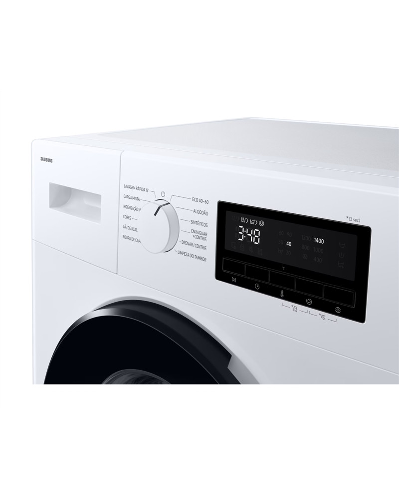 SAMSUNG MAQUINA ROUPA 8KG VAPOR A #5 - WW80FG3M05AWEP