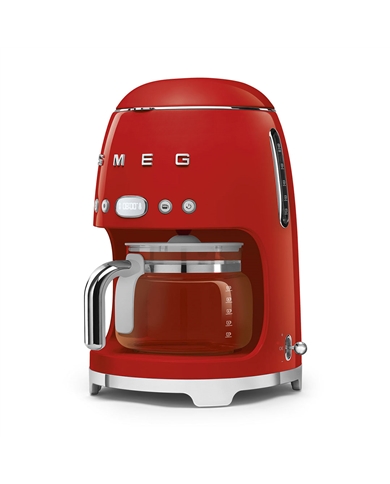 SMEG MAQUINA CAFETEIRA SERIE ANNI 50 VERMELHA #2 - DCF02RDEU