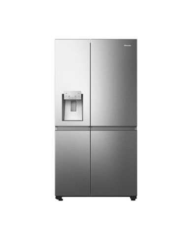 HISENSE SIDE BY SIDE 1795X910X730MT 632LT NF DAG LK INOX C - RS818N4TIC HISENSE SIDE BY SIDE 1795X910X730MT 632LT NF DAG LK INOX C - RS818N4TIC