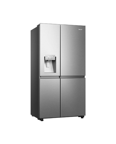 HISENSE SIDE BY SIDE 1795X910X730MT 632LT NF DAG LK INOX C #1 - RS818N4TIC HISENSE SIDE BY SIDE 1795X910X730MT 632LT NF DAG LK INOX C #1 - RS818N4TIC
