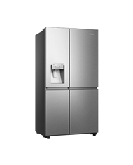 HISENSE SIDE BY SIDE 1795X910X730MT 632LT NF DAG LK INOX C #1 - RS818N4TIC