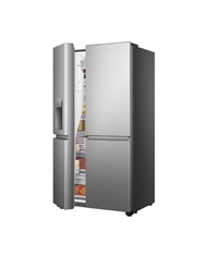 HISENSE SIDE BY SIDE 1795X910X730MT 632LT NF DAG LK INOX C #2 - RS818N4TIC