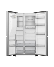 HISENSE SIDE BY SIDE 1795X910X730MT 632LT NF DAG LK INOX C #3 - RS818N4TIC