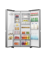 HISENSE SIDE BY SIDE 1795X910X730MT 632LT NF DAG LK INOX C #4 - RS818N4TIC