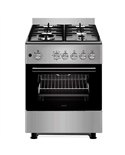 JUNEX FOGAO 60X60CM 4GAS 1WOK BUT FORNO E GRILL A GAS INOX - RL777XB