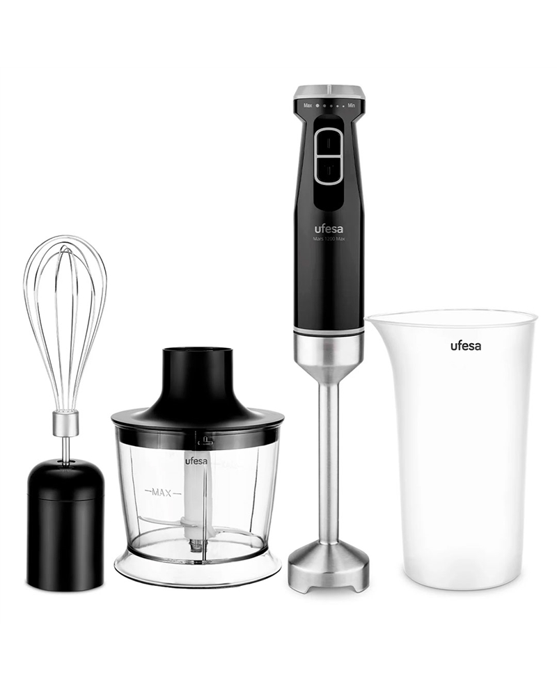 UFESA VARINHA 1200W PE INOX C/ ACESSORIOS - MARS1200MAX