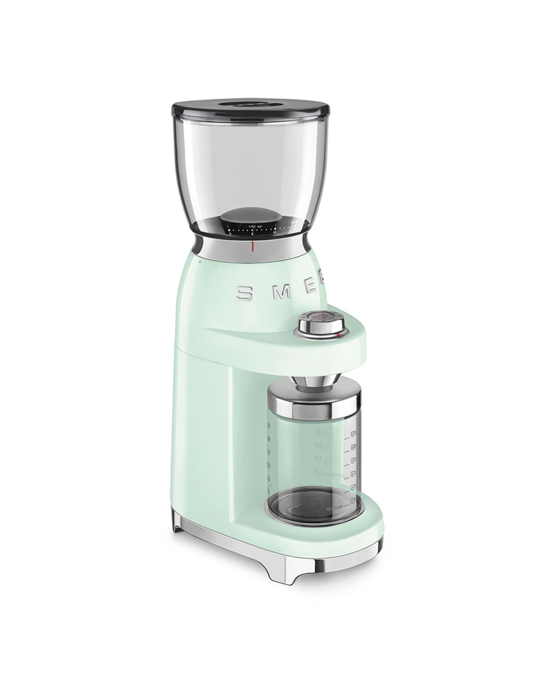 SMEG MOINHO CAFE 50GR 150W 8 FUNÇOES ANNI 50 VERDE AGUA - CGF11PGEU
