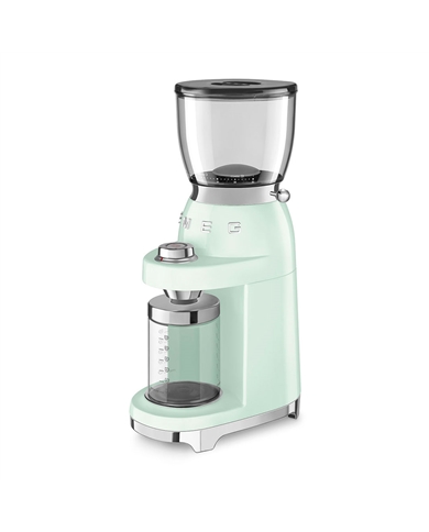 SMEG MOINHO CAFE 50GR 150W 8 FUNÇOES ANNI 50 VERDE AGUA #1 - CGF11PGEU SMEG MOINHO CAFE 50GR 150W 8 FUNÇOES ANNI 50 VERDE AGUA #1 - CGF11PGEU