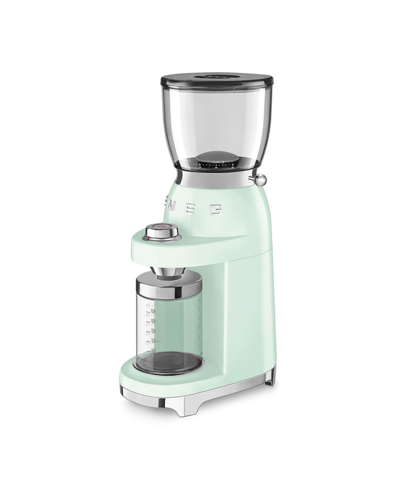 SMEG MOINHO CAFE 50GR 150W 8 FUNÇOES ANNI 50 VERDE AGUA #1 - CGF11PGEU